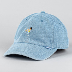 DJINN'S Dad Cap Coloured Girl Washed Denim