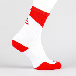 Basketbalové ponožky PEAK Basketball Socks bielo-červené