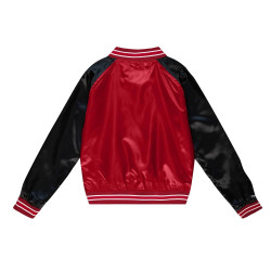 Mitchell & Ness NBA Womens Satin Jacket 2.0 CHICAGO BULLS RED