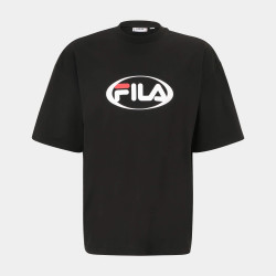 Fila LEMOORE oversized logo tee Black