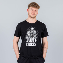 Peak Tony Parker Round Neck T-Shirt Black