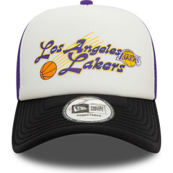 Šiltovka so sieťkou NEW ERA 940 Af trucker NBA Graphic LOS ANGELES LAKERS fialová