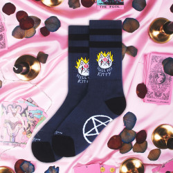Ponožky American Socks Hell no kitty - Mid High