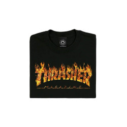 Thrasher T-Shirt Inferno Black