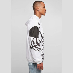 Southpole Tiger Windbreaker white/black