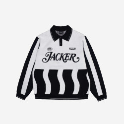 Sveter Jacker Deal Polo Knit béžová