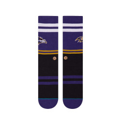 Stance Crew Nfl Ravens Logo Purple