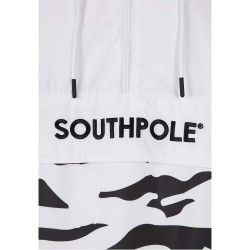 Southpole Tiger Windbreaker white/black