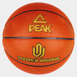 Peak Andrew Wiggins Microfiber Indoor Basketball 1 Sz. 7 Brown