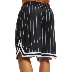 Pánske kraťasy Karl Kani Small Signature Pinstripe Mesh Shorts čierne