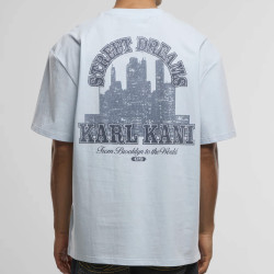 Tričko Karl Kani Signature Oversized T-Shirt bledomodré