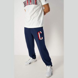 Champion Knitted elastic cuff pants Navy