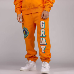 Grimey Wear Hive Heavyweight Sweatpants Orange