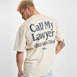 Pánske tričko Market Call My Lawyer krémové ecru