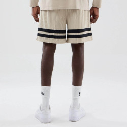 Kraťasy NEW ERA New York Yankees MLB Light Beige Oversized Mesh Shorts béžové