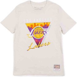 Mitchell & Ness Nba Final Seconds Tee Lakers Los Angeles Lakers Sand