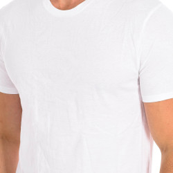 Pánske bavlnené tričká Champion 2 T-Shirts Round Neck biele