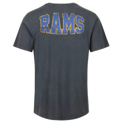 Pánske tričko RECOVERED X NFL Los Angeles Rams Football Helmet sivé