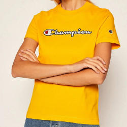 Champion Wmns T-Shirt Yellow