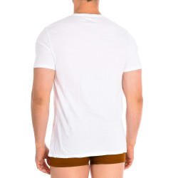 Pánske bavlnené tričká Champion 2 T-Shirts Round Neck biele