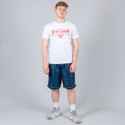 Peak Basketball Series City Hoop T-Shirt White