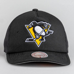 Šiltovka Mitchell & Ness snapback Pittsburgh Penguins NHL Evergreen Trucker čierna