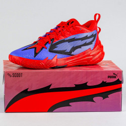 Basketbalové tenisky Puma Scoot Zeros Pred Shoe Dark Amethyst/For All Time Red
