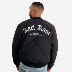 Karl Kani KK OG Old English Quilted Bomber black