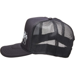 Thrasher X Antihero Pigeon Mag Trucker Hat Black