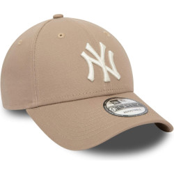 Šiltovka New Era 940 MLB New York Yankees League Essential Brown 9FORTY Adjustable Cap hnedá