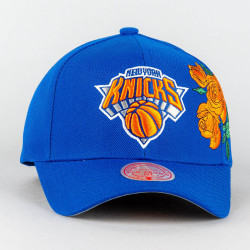 Mitchell & Ness SECONDARY ROSES PRO SNAPBACK NEW YORK KNICKS Blue