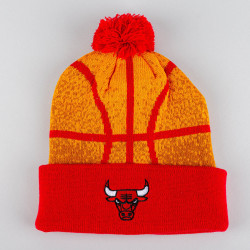 Outer Stuff Basketball Head Knit - Kids Os Chicago Bulls Brown/Red