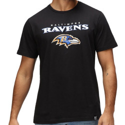 Re:Covered NFL Core Logo T-Shirt Baltimore Ravens Solid Black