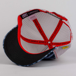 Capslab Peanuts Trucker Cap Grey/Red