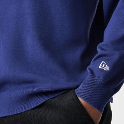 Sveter NEW ERA New York Yankees MLB Knit Navy Rugby Shirt tmavomodrý