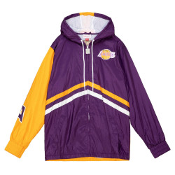 Mitchell & Ness Undeniable Full Zip Windbreaker Los Angeles Lakers Purple