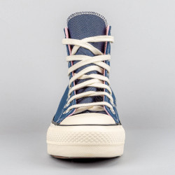 Converse Chuck Taylor All Star Lift Platform Denim NAVY/EGRET/SUNRISE PINK