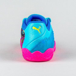 Basketbalové tenisky Puma wmns Stewie 3 Midnight In Tokyo Shoe Bright Aqua/Fluro Pink Pes/Black