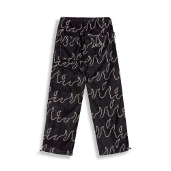 Grimey Wear Voodoo Child Polar Fleece Track Pants Black