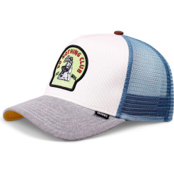 DJINN'S Trucker Cap HFT DNC Frog White/Grey/Blue