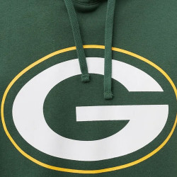 Fanatics NFL Mid Essentials Primary Colour Logo Graphic Hoodie Green Bay Packers Dark Green