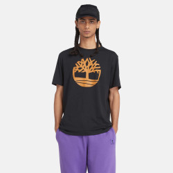 Tričko Timberland Tree Logo Short Sleeve Tee čierne Regular fit