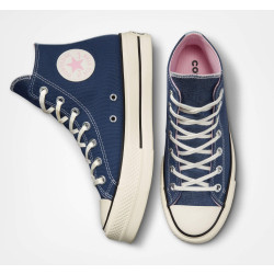 Converse Chuck Taylor All Star Lift Platform Denim NAVY/EGRET/SUNRISE PINK