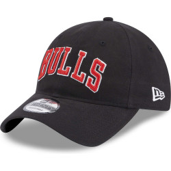 NEW ERA 920 NBA Team Script Chicago Bulls 9TWENTY Cap Black