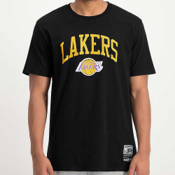 Mitchell & Ness NBA Arch Tee LOS ANGELES LAKERS BLACK