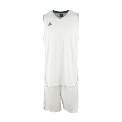 PEAK Men Basketball Uniform White/ Royal (F771103)