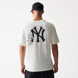 Tričko New Era New York Yankees MLB Food Graphic Open White T-Shirt biele