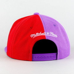 Mitchell & Ness SPLIT CROWN SNAPBACK HWC TORONTO RAPTORS Purple