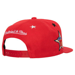 Mitchell & Ness 97 Top Star Snapback HWC CHIBUL - red