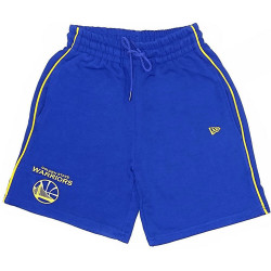 New Era Kraťasy Nba Stripe Piping Short Golden State Warriors Blue